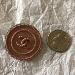 1 Authentic Chanel blush Pink Heavy Button